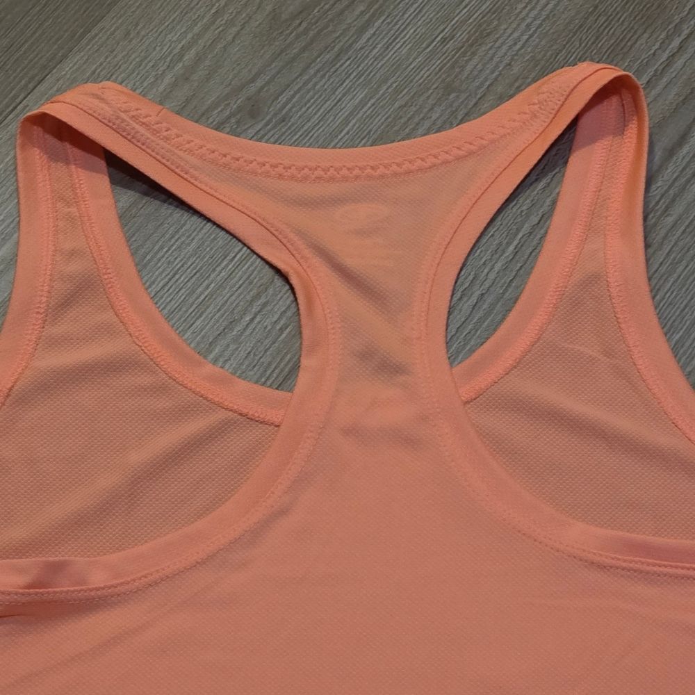 Nwt Neon Orange Racerback Athletic Sleeveless Top Medium — image 8 of 8